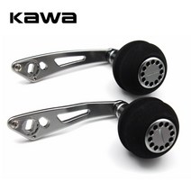 Kawa 알루미늄 합금 낚시 릴 로커 볼 유형 EVA 낚시 손잡이 Abu 및 Daiwa Shimano 낚시 액세서리 용 7*4/8*5mm 슈트, 블랙 8x5mm