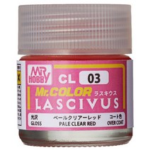 GSCL003/LASCIVUS 페일 클리어 레드 18ml (유광)