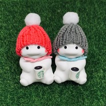 호두마루샵 돌답례품 웨딩답례품 개업선물 털모자머그잔지방이석고방향제 석고방향제/오퓨저, 차량용, 핑크)다우니