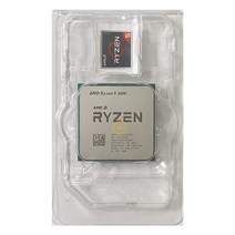 AMD Ryzen 5 3600 3.6 GHz 6 코어 12 스레드 CPU 프로세서 7NM 65W L3 = 32M 100-000000031 소켓 신제품, 한개옵션0