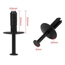 레이저 Enquipment 부품 벌집 작업 테이블 고정 핀 커터 워크 벤치 커팅 패널 나무 보드, 01 For 7.5mm hole