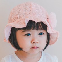 퍼니베베 로즈 썬햇 유아동모자