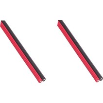 Kyowa Harmonet 세경 2 심 병렬 선 KFC 0.1SQX2C 릴 권 50m 레드 블랙, 1개, 2 새 버전 10mcm