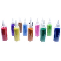 [대원] 색모래 100ml 12색상, 적색