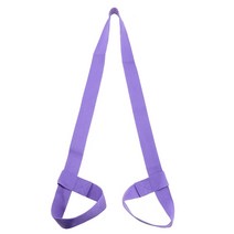 헬스장매트 층간소음운동 홈트 매트 헬스장 조각 바닥재 스포츠 요가 휴대용 요가 슬링 캐리어 스트랩 조절 가능한 어깨 벨트 피트니스 스포츠 체육관 운동 스트레치 요가 벨트, 빨간색