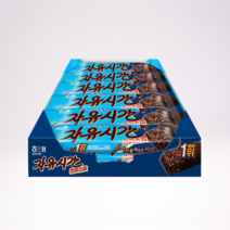 자유시간 크리스피 27g12개 324g 간식 초콜렛, 27g, 12개