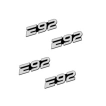 자동차 스타일링 오디오 장식 적합 BMW E87 E90 E46 E60 E70 G30 X X3 X5 X6 X7 스피커 배지 스티커 엠블럼, 08 for E92 4pcs
