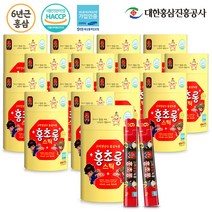 홍초롱 어린이 홍삼 녹용 스틱 30포 (맛있는 유아 키즈 홍삼 진액), 10g, 15개