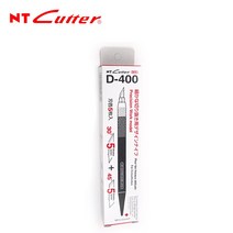 NT 커터 D-400 정밀 작업 모델 펜 나이프 10pcs 예비 블레이드 BDC-200P BDA-200P 주머니칼 커터 공예 미술 조각 도구
