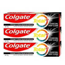 콜게이트 토탈 차콜 딥 클린 치약, 110g, 15개