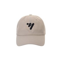 닉앤니콜 니콜 NEW 로고 BALL CAP_베이지_PJT0919, ONE