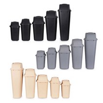 40리터 휴지통 스윙휴지통 대형쓰레기통 40L, 40L 베이지, 하부만(오픈형)