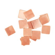 10pcs 0.3mm0.5mm0.8mm1.0mm 노트북 구리 시트 플레이트 스트립 심 열 패드 방열판 시트 gpu cpu vga 칩 ram 냉각, 20x20x1mm