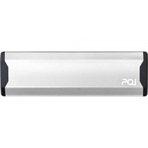 PQI 2TB 외장 M.2 SSD 3D 낸드 플래시 Gen2 PCle NVMe M.2 2280 USB-C 3.2 강력한 성능 울트라 슬림 윈도우/맥/노트북/PC 1, 상세내용참조