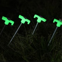 야광 타프팩 캠핑 형광 말뚝 지지대 모토캠핑 캠핑장비 입문용 텐트핀 미니멀캠핑 펙
