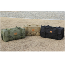 캠차 캔버스 멀티 캠핑가방, 블랙, 10개