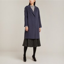 올리비아로렌 / 여성용 핸드메이드 롱코트 VOPEAWWA131 / 애플아울렛 ( 블루 )