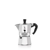 Bialetti 모카 익스프레스 아이코닉 스토브탑 에스프레소 메이커 3잔 용량 130ml, Ocher, Ocher