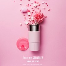 SAY677382650ml 텀블러 체리블라썸 스텐블러 아이콘 보틀 물병, 단품