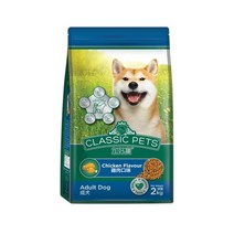 1년이상 성견용 닭고기맛 영양사료 2kg 애완견 개맘마 국민사료 강아지밥 맘마