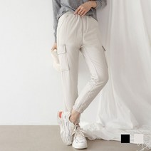 모던핏 에벤 카고조거 패딩바지 여성패딩바지 여자패딩바지 기모패딩바지 패딩바지 방한바지