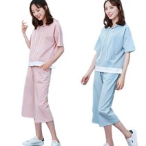 여름 여성 트레이닝세트/반팔티/티셔츠/바지/후드티