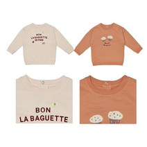 [밍크뮤]SC 2종택1 레터링브래드포인트티셔츠 32A1533402 2022FW 가을 남아 여아