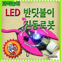 과학실험교구 전기 에너지의 전환 운동에너지 버그 진동로보트 만들기 키트 5인 세트, 본상품선택, 본상품선택