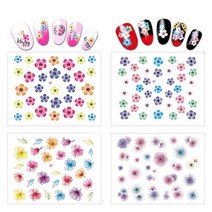 바이베스트 네일아트 플라워 네일스티커 DP101-132 32종, DP-101