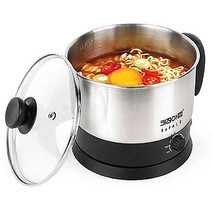 키친아트 라팔 뉴퀵 멀티전기포트 1.2리터 라면포트 캠핑냄비 초고속가열방식 지속가열받침 스텐레스전기포트, KANP-10URA