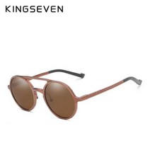 패션선글라스 인싸 선글라스 여자선글라스KINGSEVEN 알루미늄 남자 라운드 선글라스 편광 펑크 빈티지 안경