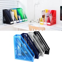 사무실 서류꽂이함 문서보관함 책장정리함 수납 세로, 색상, 그레이
