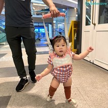 베베러브 유아 걸음마 보조벨트 아기 걸음마 보조기 안전 벨트 보행기, 그레이