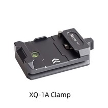 XILETU XQ 퀵 릴리스 플레이트베이스 삼각대 슬라이더 마운트 어댑터 DSLR 카메라 용 짐벌 클램프 키트, XQ1A