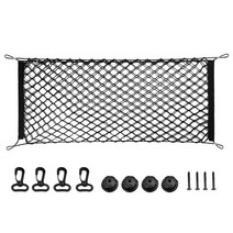 Car Cargo Net 지프 그랜드 체로키 봉투 스타일 트렁크 리어 오거나이저 2011 2012 2013 2014, [01] Black
