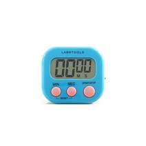 블럭마트 조리용 자석 주방 전자타이머, 블루, 1개