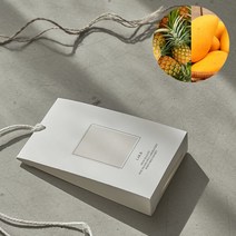 상콤달콤향 파인애플망고 퍼퓸드 사셰 30g 대용량방향제 향낭 고체디퓨저 옷장방향제 집들이선물 답례품, 파인애플망고 (상콤 달콤)