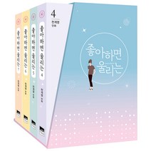 좋아하면 울리는 4~7 세트 (전4권/좋알람 명장면 카드 8종 (책과랩핑)), 예담