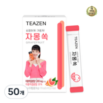 라이브잇 티젠 자몽쏙 분말차, 5개, 10개입, 5g