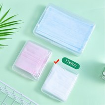 위생적인 휴대용 마스크 보관 케이스 투명 파우치 보관법 케어 습기제거, 1개, C타입