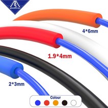 3D 프린터 부품 MellowPTFE 튜브 Teflonto 1.75mm/3.0mm TLFeeder Ender 3 Pr I3 보우덴 핫 엔드 압출기, 07 1M ID 4MM OD 6MM_03 파란