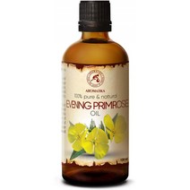 달맞이꽃 오일 3.4 oz - Oenothera Biennis 오일 - 100% 순수 최고의 천연 모이스처라이저 - 피부에 좋은, 1