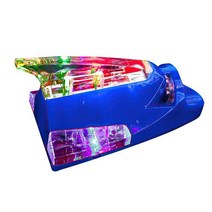차량용 샤크 안테나 볼 악세사리 범용 LED 경고 테일 라이트 풍력 발전 모양 경고등 램프 수신, 4.Blue