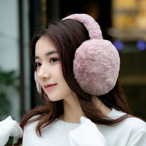 OMT 접이식 극세사 방한 귀마개 파스텔 왕귀마개 OFS-EMF15 겨울 패션 귀도리, 딥핑크