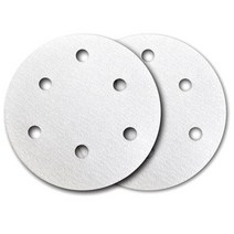 제일연마 디스크샌더페이퍼 5`x6홀60 탈부착형 1권 100장