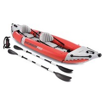 Intex Excursion 프로 카약 프로페셔널 시리즈 낚시용 인텍스, 2-person, Kayak Set