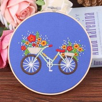 브랜드없음 프랑스자수(20cm) 사랑의꽃배달, 선택완료