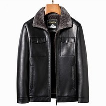 남자 양가죽자켓 무스탕 YN-2266 가을 겨울 양피 가죽 플러시 두꺼운 모피 한 코트 비즈니스 캐주얼 재킷