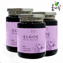 국내산 생도라지 식감 도라지청 도라지진액 약도라지청 650g, 올가득 생도라지청650g
