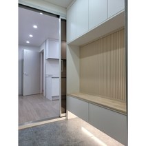 미가 루버 L027 거실 인테리어 패널 데코 루바, 2132, 루버 마감(암) L127